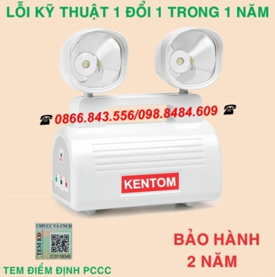 ĐÈN SẠC CHIẾU SÁNG KHẨN CẤP KENTOM - KT 403 New (có KĐ)